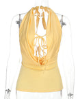 Summer Street Style Deep V Slim Fit Tank Top