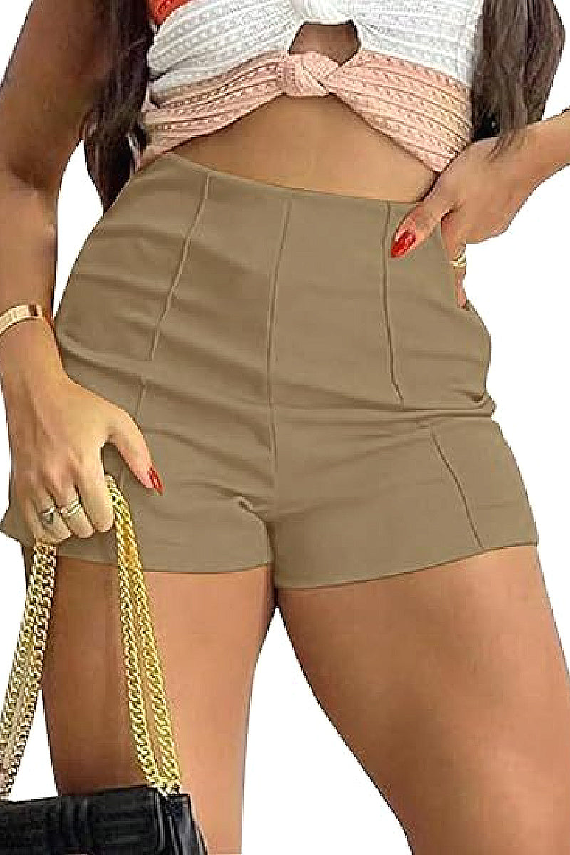High-Waisted Casual Shorts for Women