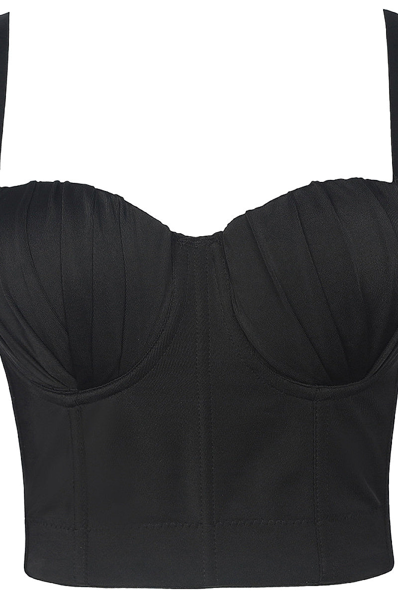 Chic Backless Strap Top with Ruffles