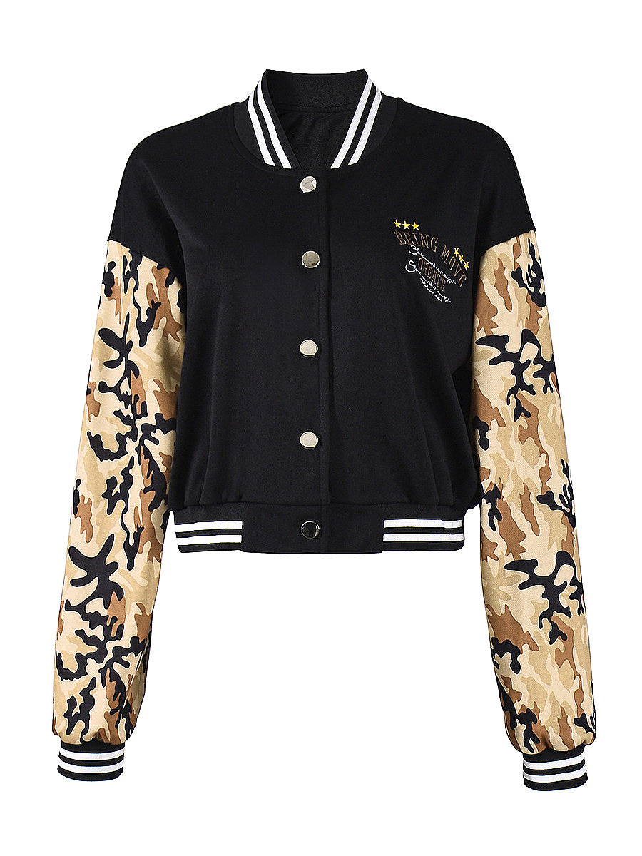 Trendy Women's Color Block Cardigan for Fall