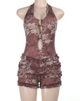 Summer New Style Sexy Hollow Out Jumpsuit