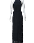 New Women's Backless Ruffled Dress