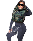 9445TD Street Style Camouflage Vest