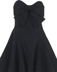 Chic Strapless Bowknot Mini Dress for Women