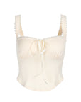 Chic Lace Trim Cami Top for Women