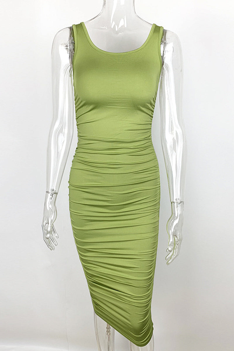 Summer Sexy Slim Fit Backless Dress