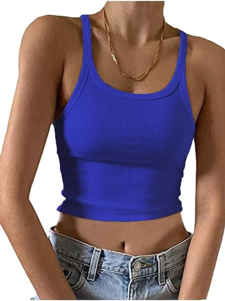 Summer Women's Crop Tank Top - Stylish and Trendy