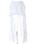 Chic Irregular Hem Chiffon Skirt