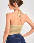Stylish Low-Cut Sleeveless Top for Women
