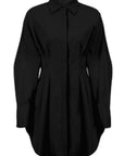 French Style A-Line Dress for Commuting