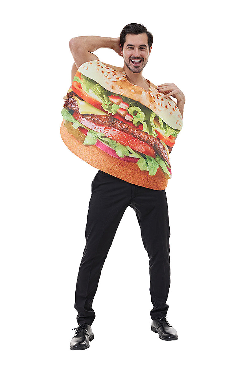 Halloween Stage Performance Costume Hamburger Cosplay