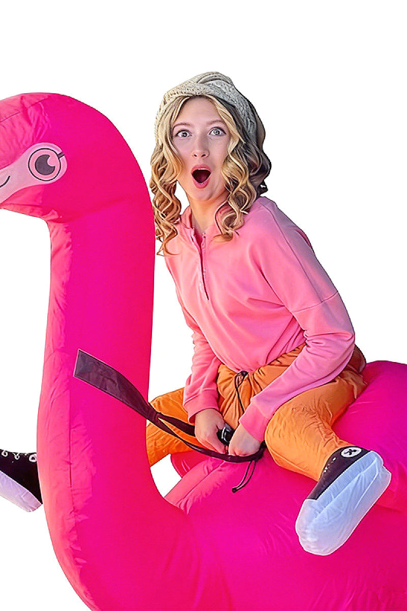 Flamingo Inflatable Costume for Parties