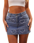 Stylish Denim Bodycon Skirt for Women