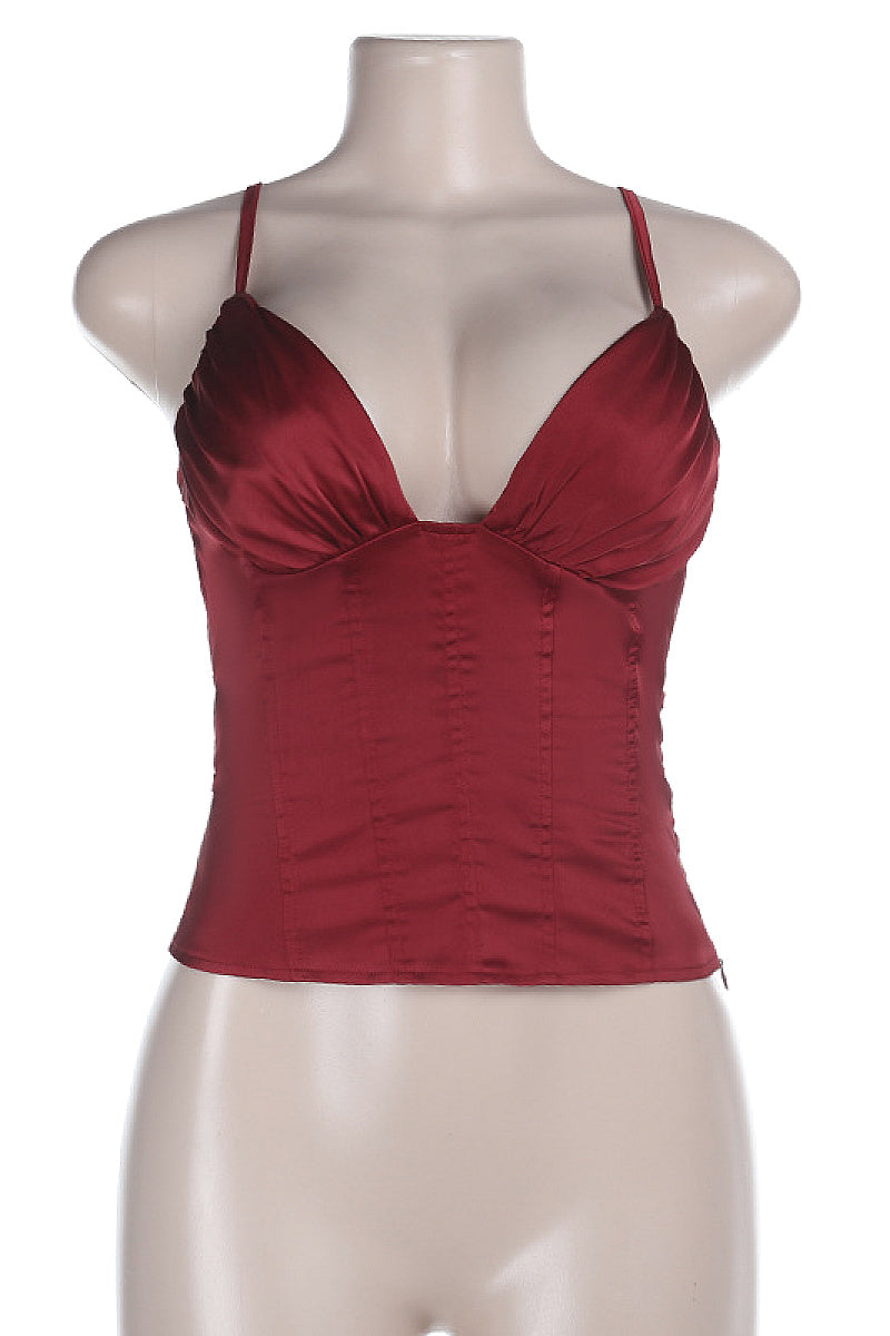 Sexy V-Neck Slim Fit Camisole Top