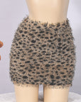Polka Dot Wrap Skirt for Women