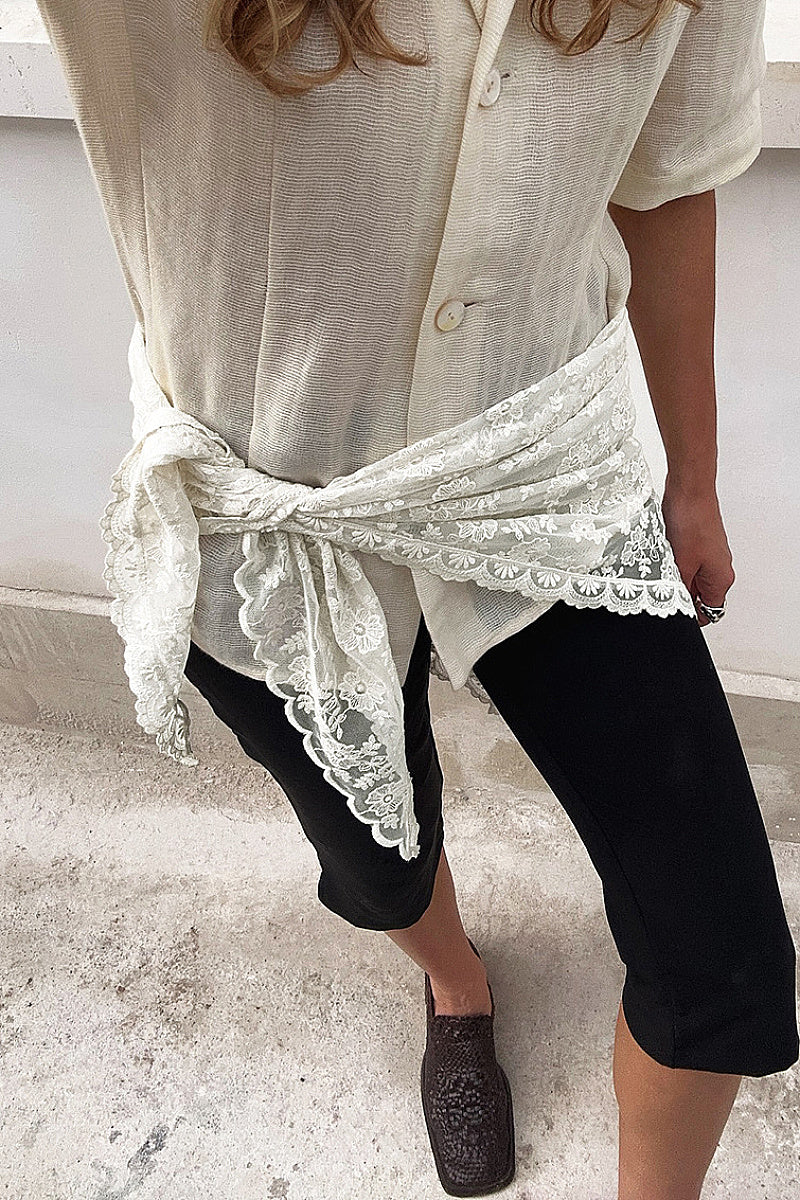 Spring Summer New Rural Style Half Skirt