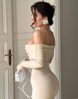 Elegant Off Shoulder Jumpsuit for Autumn