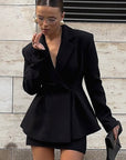 Chic Two-Piece Suit Set for Women