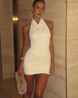 Elegant Simple Off-Shoulder Bodycon Dress