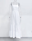 Summer Sexy Cake Dress with Backless Design
