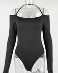 Spring Autumn Sexy Women's Halter Jumpsuit
