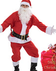 Merry Christmas Santa Gift Bag in Red