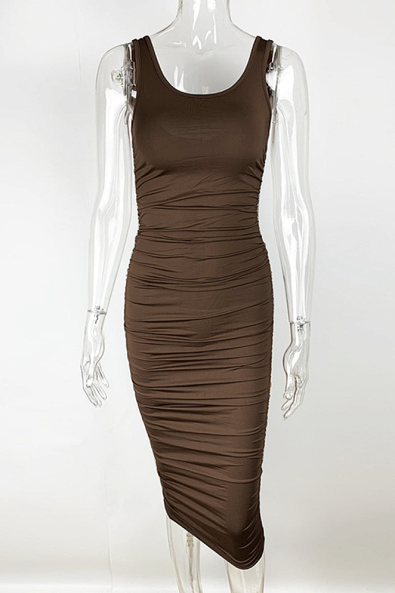 Summer Sexy Slim Fit Backless Dress