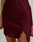 Summer Lace Patchwork High Waist Skirt