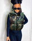 9445TD Street Style Camouflage Vest