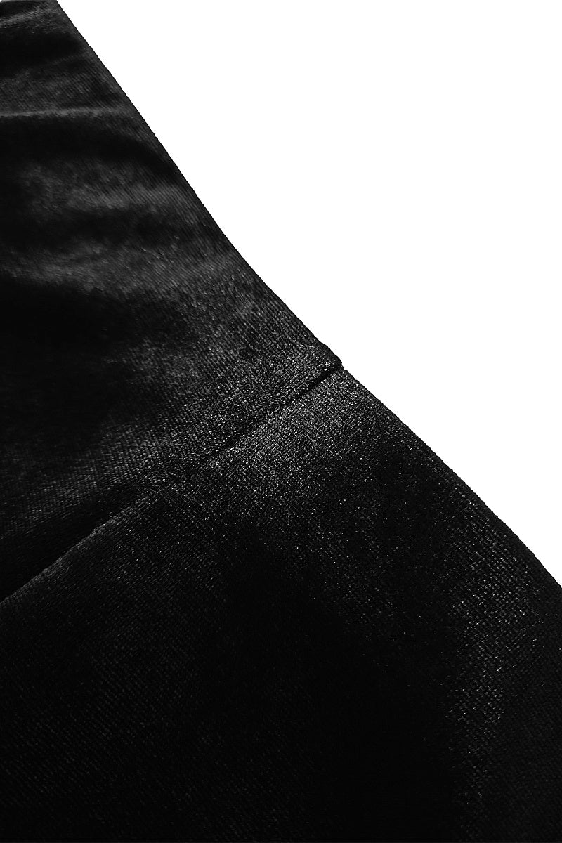 Fashionable Velvet Flared Pants for Women