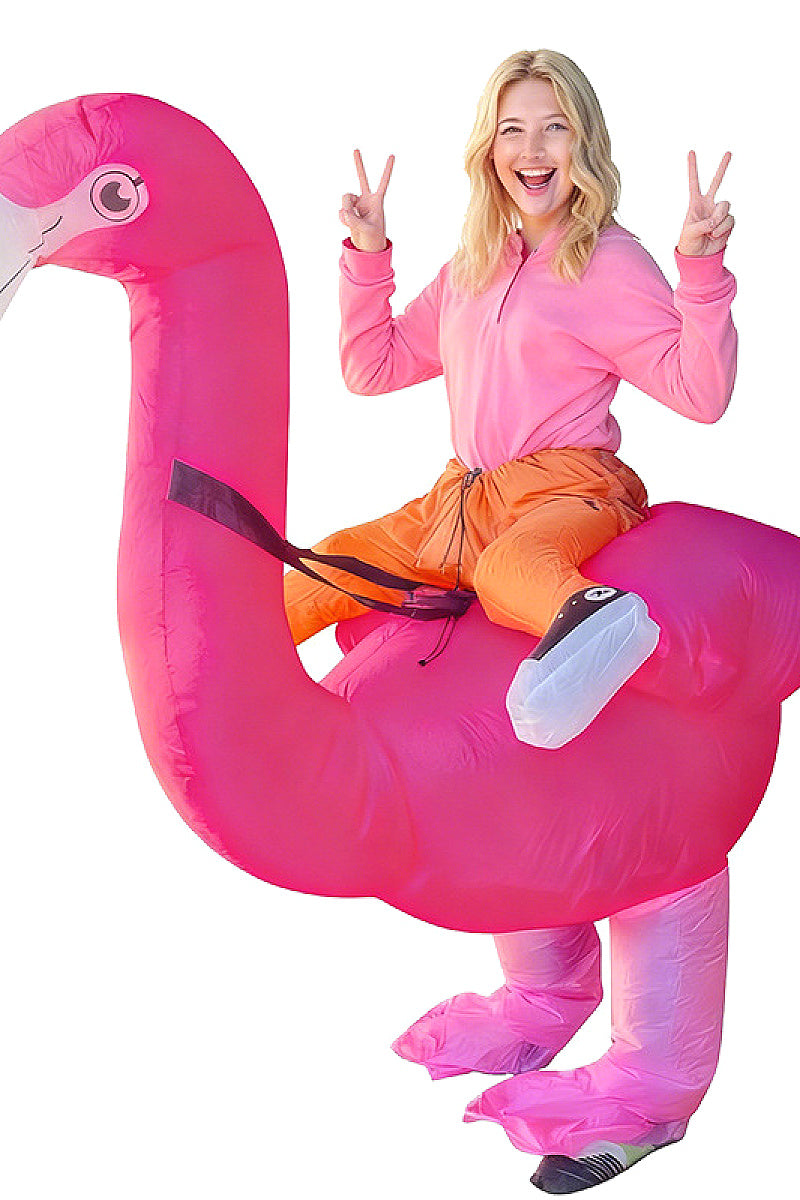 Flamingo Inflatable Costume for Parties