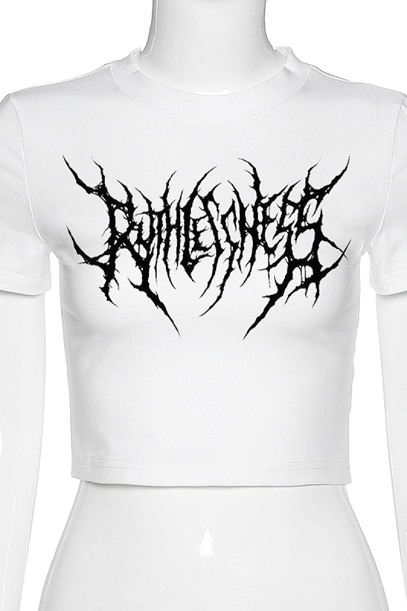 Trendy Short Sleeve Crop Top for Women