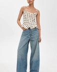 2026 Spring Summer Women's Polka Dot Cami Top