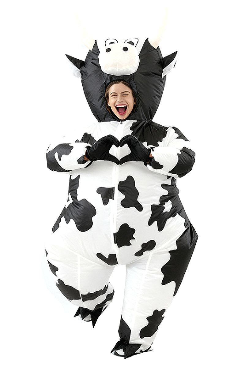 Inflatable Cow Costume for Parties and Cosplay