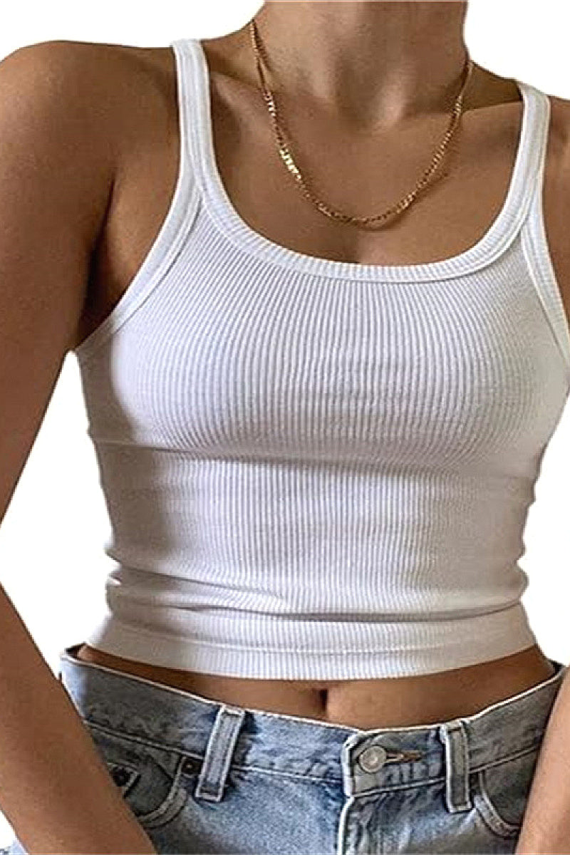 Summer Women's Crop Tank Top - Stylish and Trendy