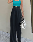 High Waist Wide Leg Trousers for Women