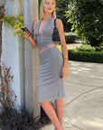 Fashionable Square Neck Sleeveless Top