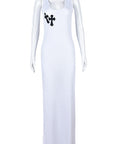 Sexy U-Neck Long Dress for Women
