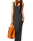 Elegant Summer Casual Sleeveless Maxi Dress