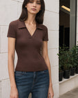 Summer Women's Slim Fit Polo T-Shirt