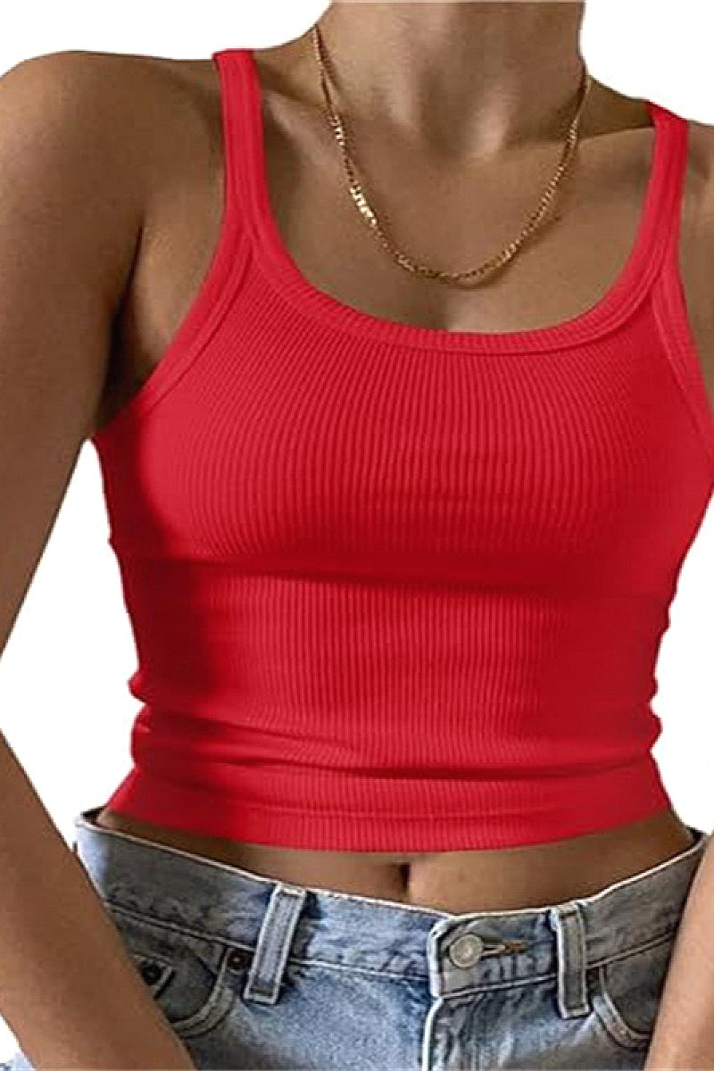 Summer Women's Crop Tank Top - Stylish and Trendy