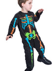 Colorful Skeleton Costume for Kids