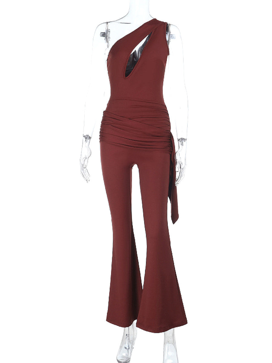 Trendy Sports Casual One-Piece Jumpsuit