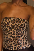 Brown Leopard Print