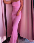 Summer Fashion Sexy Solid Color Maxi Dress