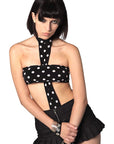 Y2K Gothic Polka Dot Sexy Street Style Jumpsuit
