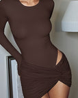 Slim Fit Hollow Out Two-Piece Set for Women