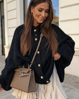 Casual Loose Knit Cardigan for Women