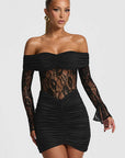 Summer Chic Halter Lace Long Dress