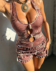 Summer New Style Sexy Hollow Out Jumpsuit